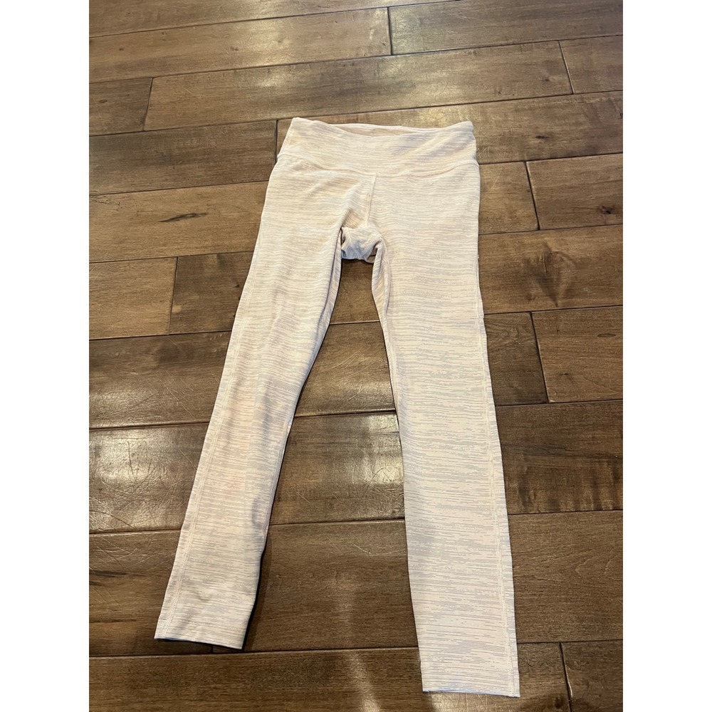 Outdoor Voices Warmup Leggings‎ High Rise Stretch Athletic Beige Light Pink XS